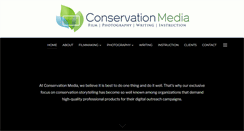Desktop Screenshot of conservationmedia.com