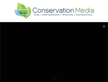 Tablet Screenshot of conservationmedia.com
